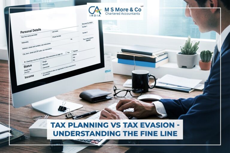 Tax Planning vs Tax Evasion: Understanding the Fine Line